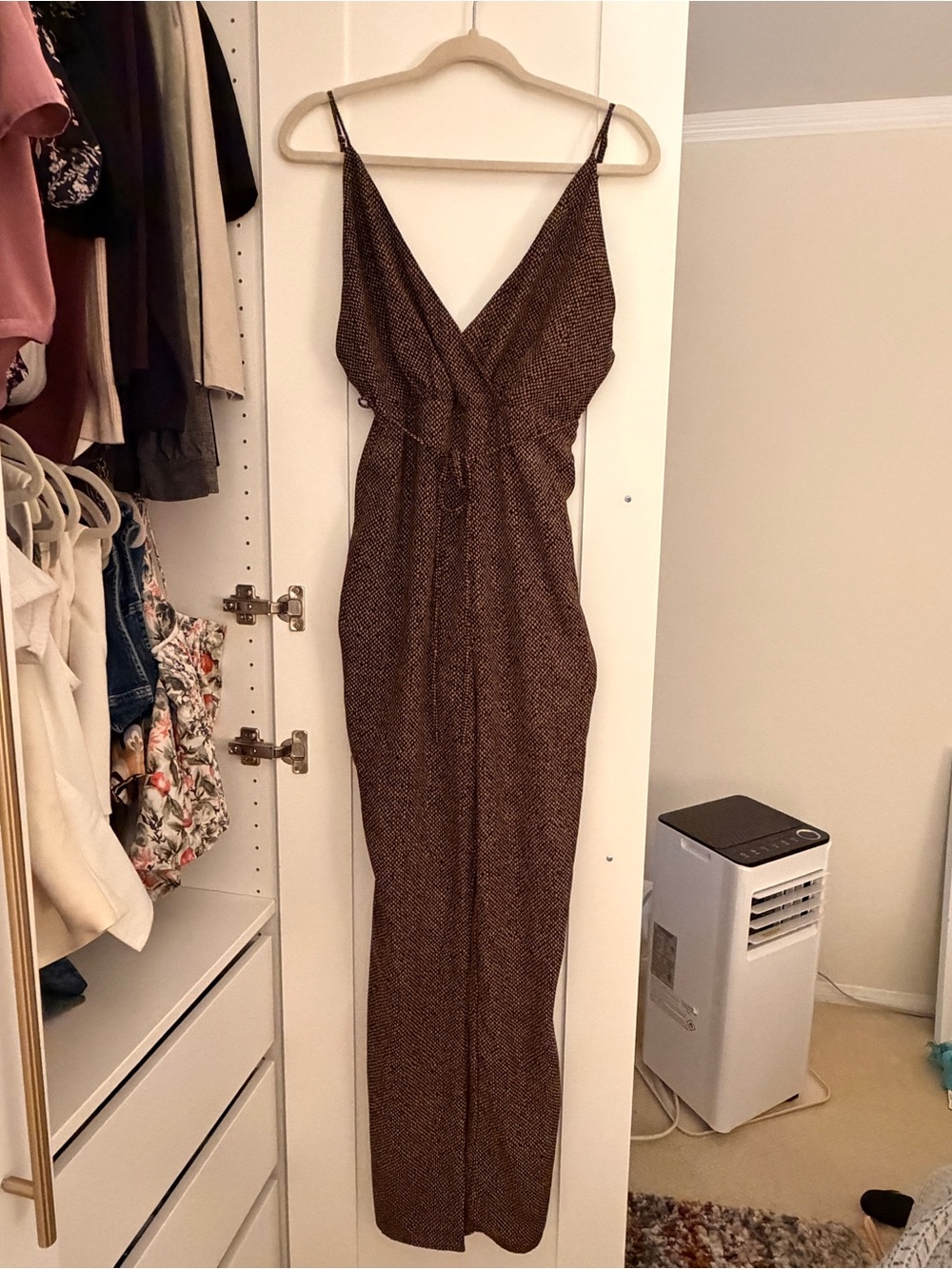 Emory Park Black & Brown Jumpsuit